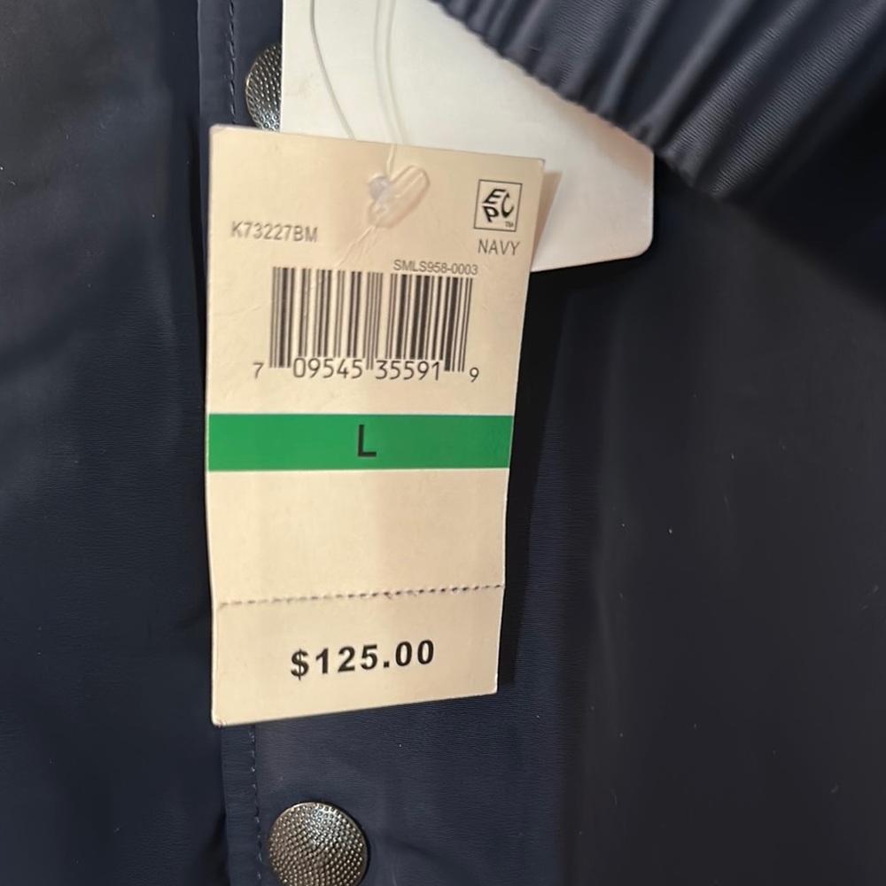 Men's Navy Jacket - Picture 2 of 5